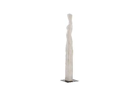 Colossal Ivory Cast Woman Sculpture D