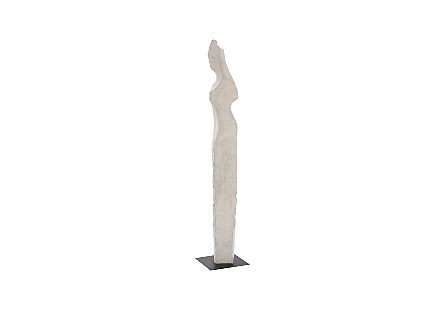 Colossal Ivory Cast Woman Sculpture F