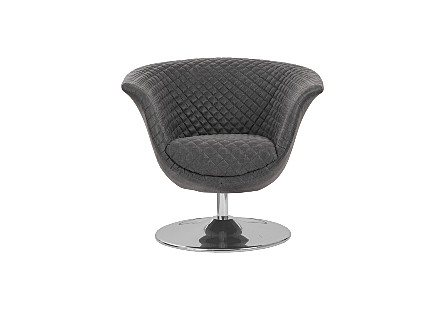 Autumn Swivel Chair Vintage Dark Gray