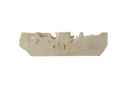 Beau Cast Root Console Table in Roman Stone