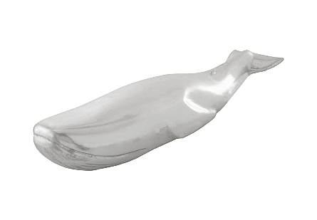 Sperm Whale Accent Silver Leaf
