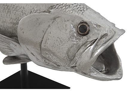 Large-Mouth Bass Sculpture