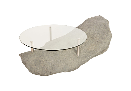 Asteroid Coffee Table Gray Stone, MD