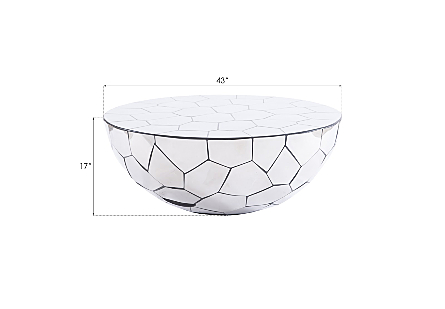 Crazy Cut Coffee Table Round 