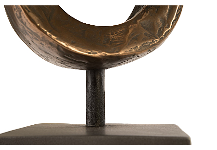 Trifoil Table Sculpture Bronze