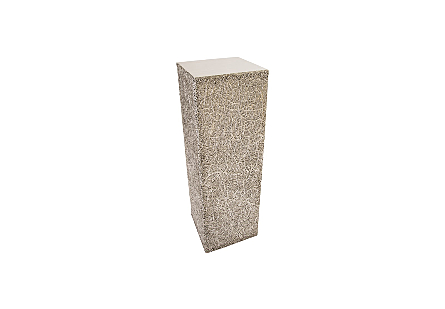 String Theory Large Silver Pedestal