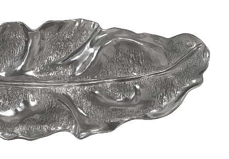 Petiole Wall Leaf Liquid Silver, Colossal, Version A