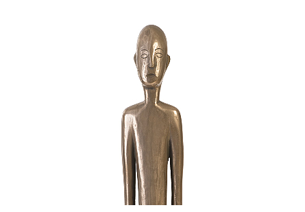 Bulul Medium Polished Bronze Sculpture
