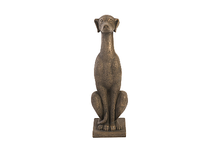 Greyhound Resin, Bronze Finish