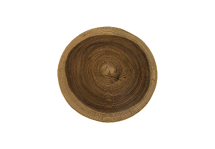 Lathe Side Table Chamcha Wood
