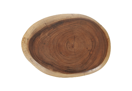 Smoothed Stool Chamcha Wood, Natural