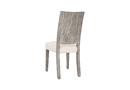Origins Dining Chair Gray Stone, Ready to Cover Seat