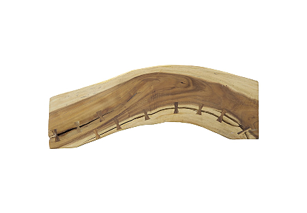 Natural Freeform Console Table