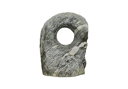 Oculus Stone Sculpture Polished