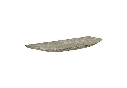 Small Gray Stone Floating Wall Shelf