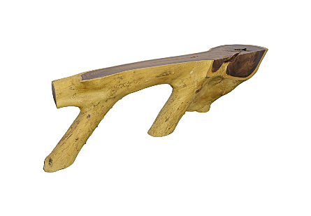 Colossal Freeform Console Table Natural