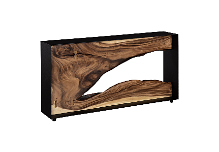 Framed Console Table Natural