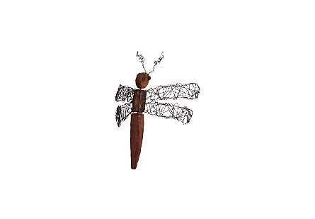 Wire Wing Dragonfly Wall Art MD