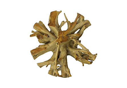 Teak Root Coffee Table Natural, Round