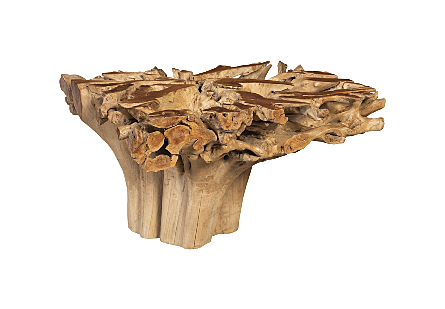 Teak Root Dining Table Square