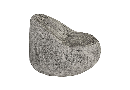 Bubble Wood Chair Gray Stone