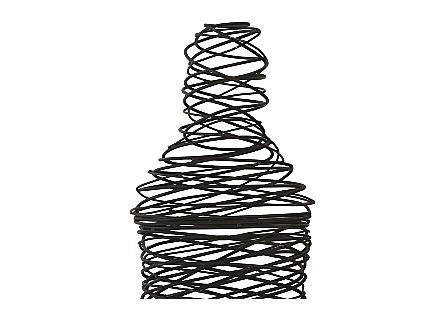 Abstract Wire Man Floor Sculpture LG