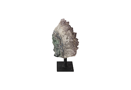 Amethyst Sculpture on Stand XS, Assorted