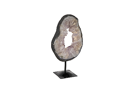 Amethyst Sculpture on Stand MD, Assorted