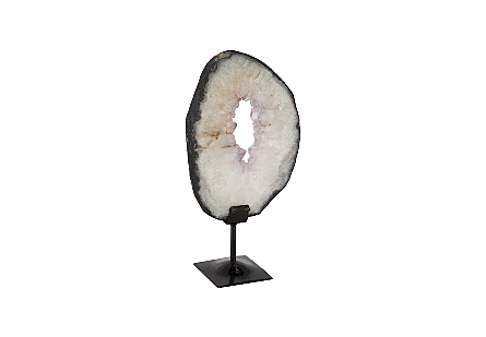 Amethyst Sculpture on Stand SM, Assorted