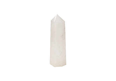 Obelisk Sculpture White