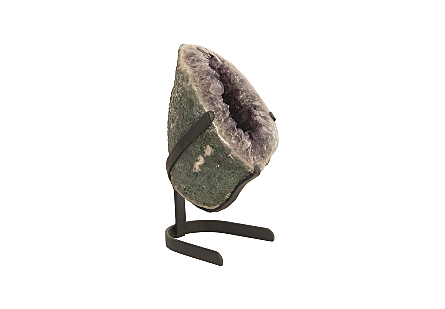 Amethyst Sculpture On Stand